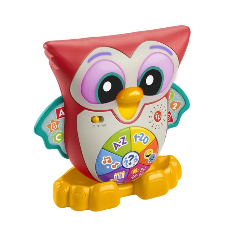 Juguete para Bebés Fisher-Price Búho con Luces, Sonido y con Textura Linkimals