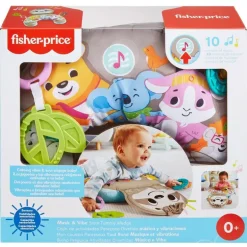 Juguete para Bebés Fisher-Price Cojín de Actividades Osos Perezoso