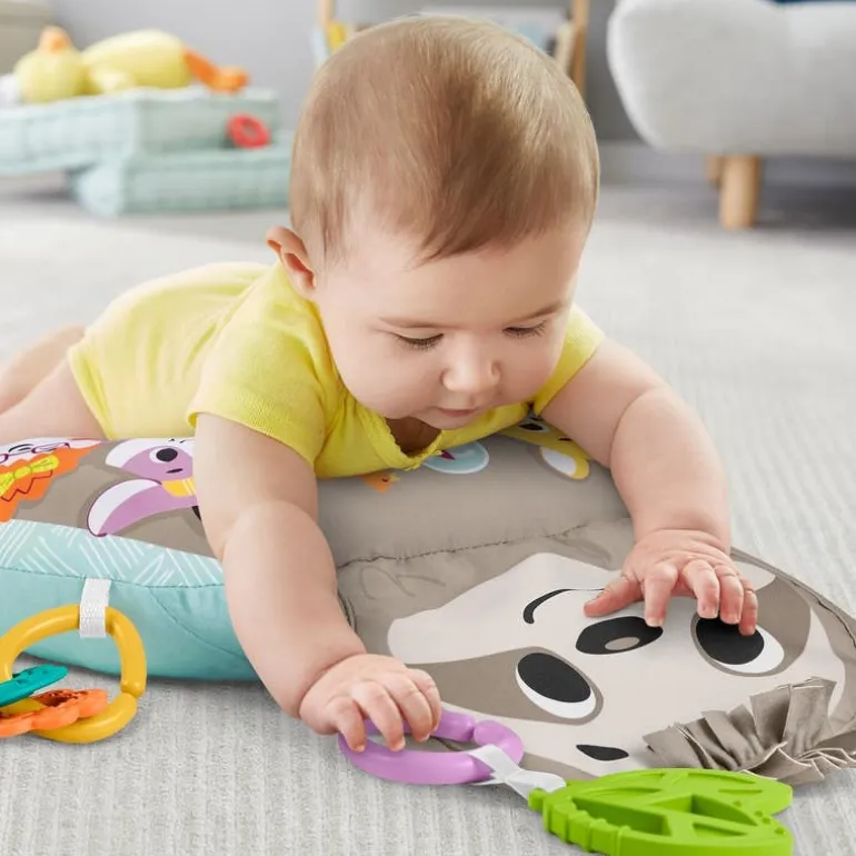 Juguete para Bebés Fisher-Price Cojín de Actividades Osos Perezoso