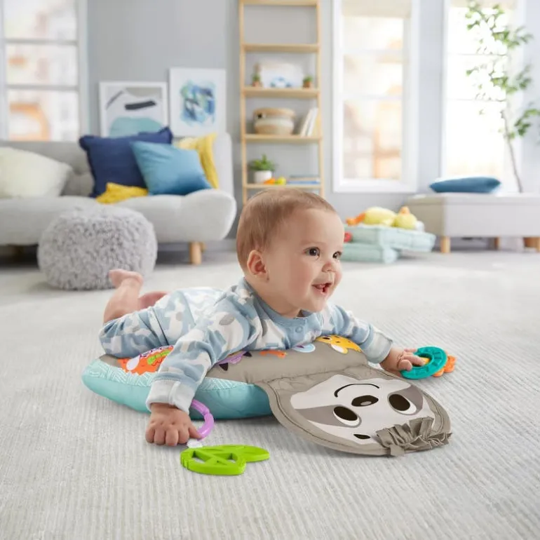 Juguete para Bebés Fisher-Price Cojín de Actividades Osos Perezoso