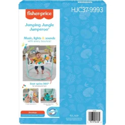 Juguete para Bebés Fisher-Price Silla Brincolin Saltos en la Jungla