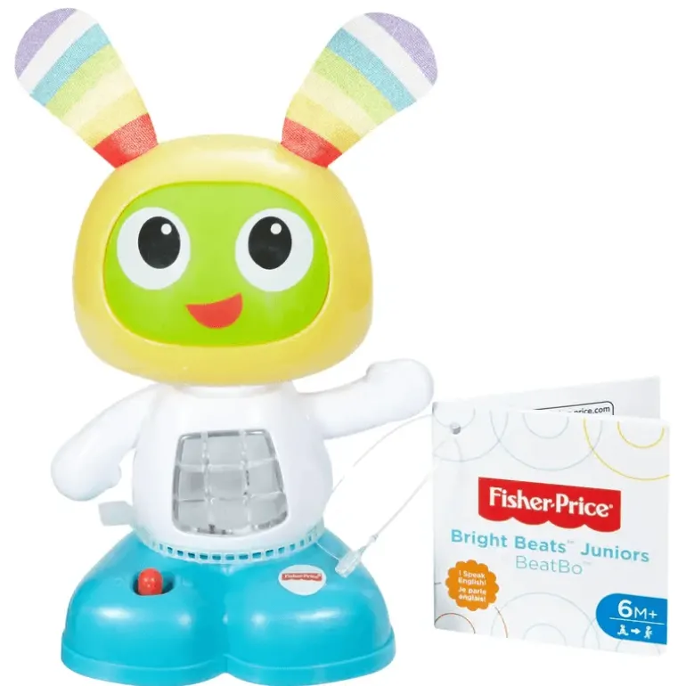 Juguete para Bebés Fisher-Price Bel Bot Rosa Baila Conmigo con Música