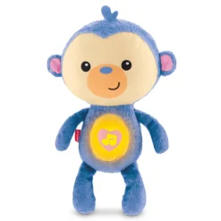 Juguete para Bebés Fisher-Price Monito Abrazable con Suave Brillo y Música Relajante