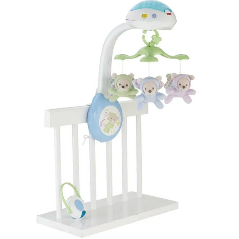 Juguete para Bebés Fisher-Price Móvil 3 en 1 Proyecor, Músical y con Movimiento