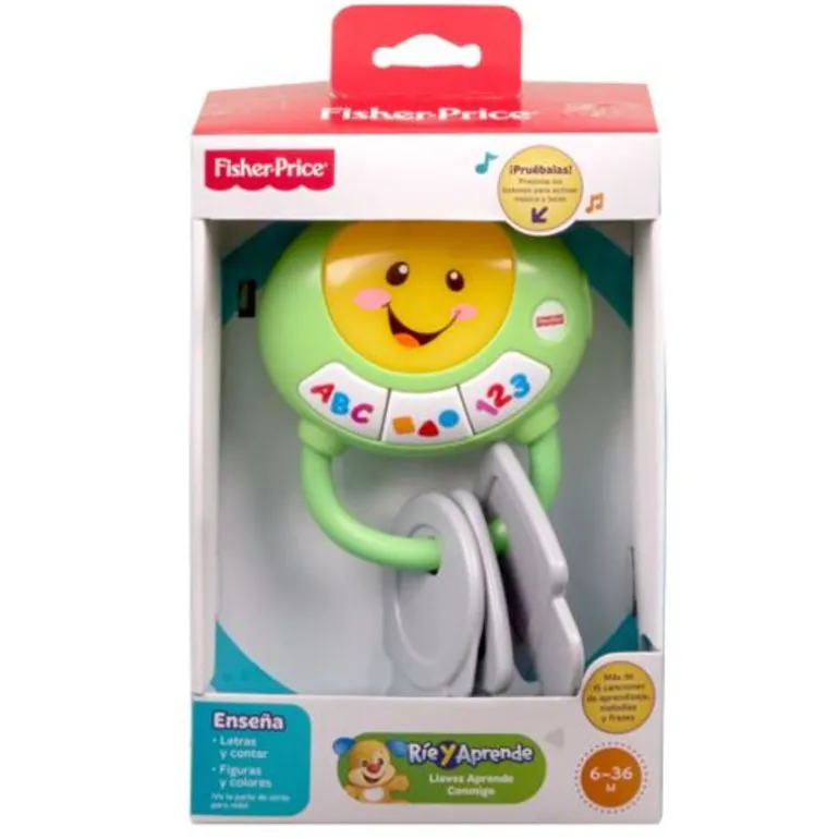Juguete para Bebés Fisher-Price Llaves Aprende Conmigo