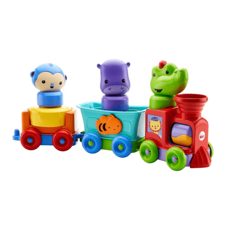 Juguete para Bebés Fisher-Price Tren Animales Divertidos