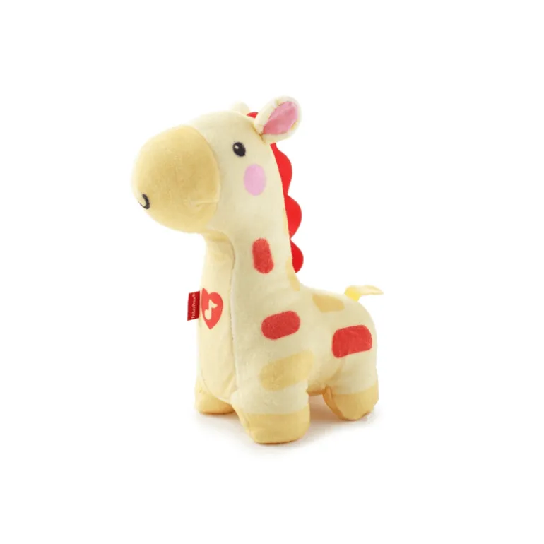 Juguete para Bebés Fisher-Price Jirafa Abrazable con Suave Brillo y Música Relajante