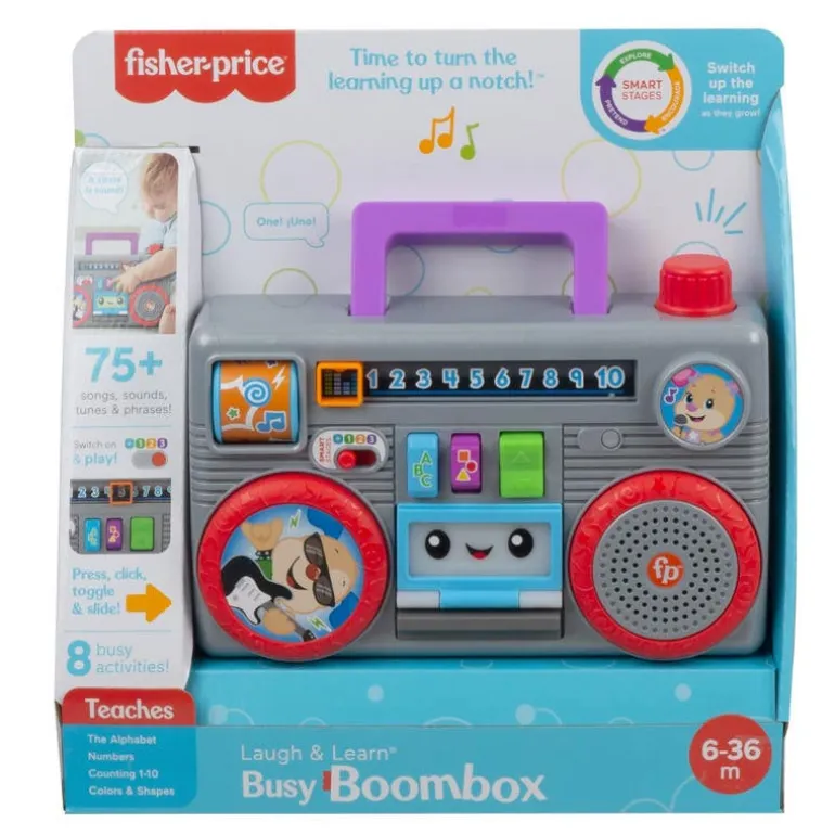 Juguete para Bebés Fisher-Price Radio Baila y Aprende
