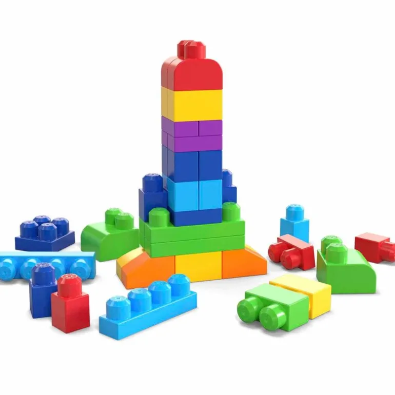 Juguete para Bebés Mega Bloks Bolsa de 60 Piezas