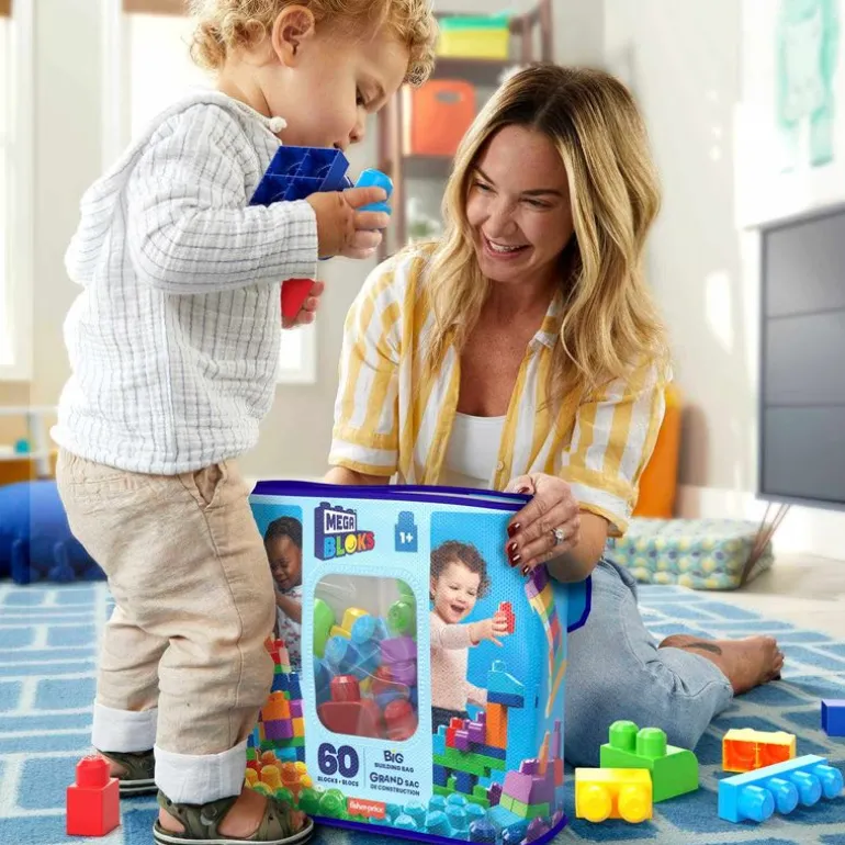 Juguete para Bebés Mega Bloks Bolsa de 60 Piezas