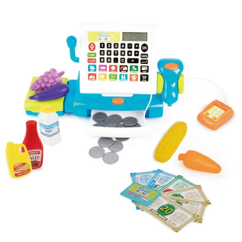 Juguete Pre Escolar Caja Registradora con Accesorios