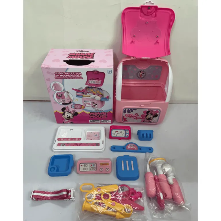 Juguete Pre Escolar Set de Doctora Minnie con Accesorios