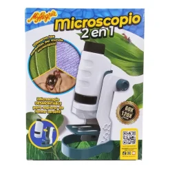 Juguetes Mi Alegría Microscopio 2 en 1