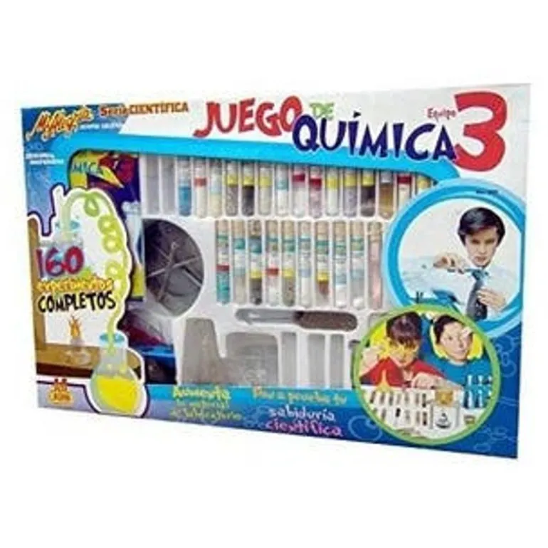 Juguetes Mi Alegría Química Grande Más De 160 Experimentos