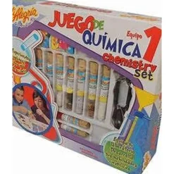 Juguetes Mi Alegría Química Chica con 56 Experimentos