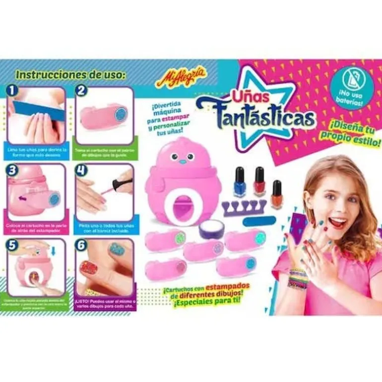 Juguetes Mi Alegría Uñas fantasticas