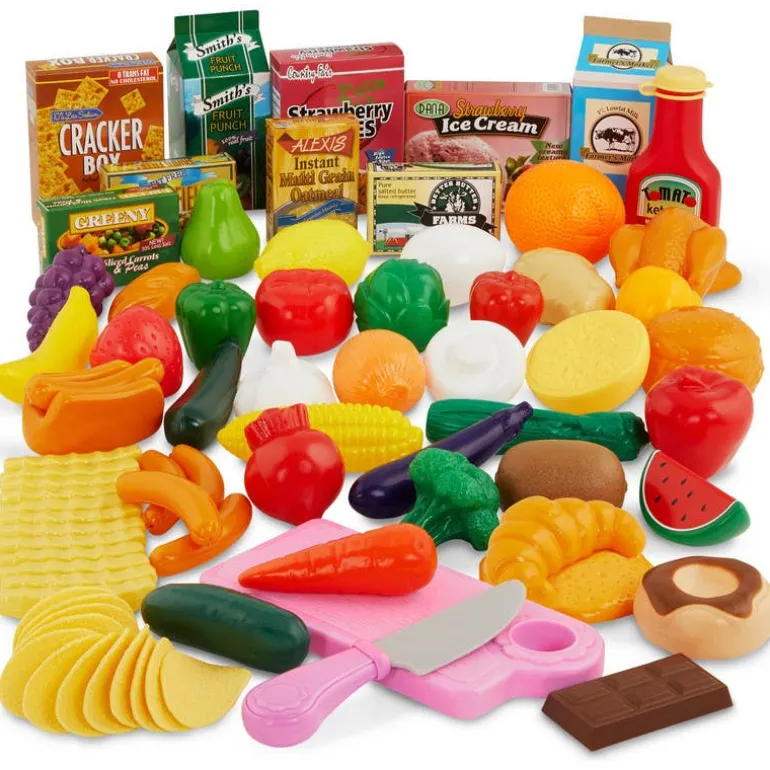 Juguetes para Bebés Cubeta con Alimentos