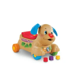 Juguetes para Bebés Fisher-Price Andadera Perrito Camina Conmigo Luces y Sonido