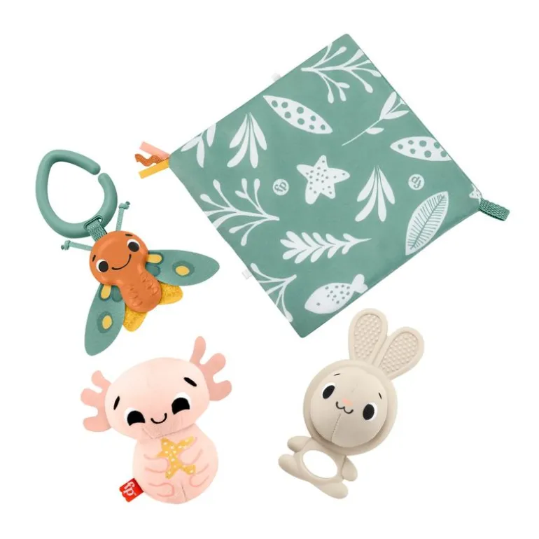 Juguetes para Bebés Fisher-Price Set de Mascotas Mucho Sentidos