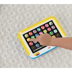 Juguetes para Bebés Fisher-Price Mi Primer Tablet Azul, Crece Conmigo