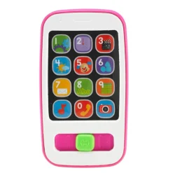 Juguetes para Bebés Fisher-Price Mi Primer Smartphone Rosa, Crece Conmigo