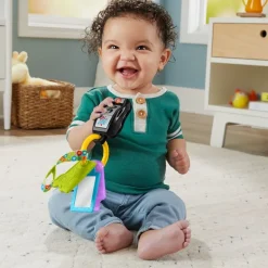 Juguetes para Bebés Fisher-Price Llaves con Control Remoto de Carro, Juega y Aprende