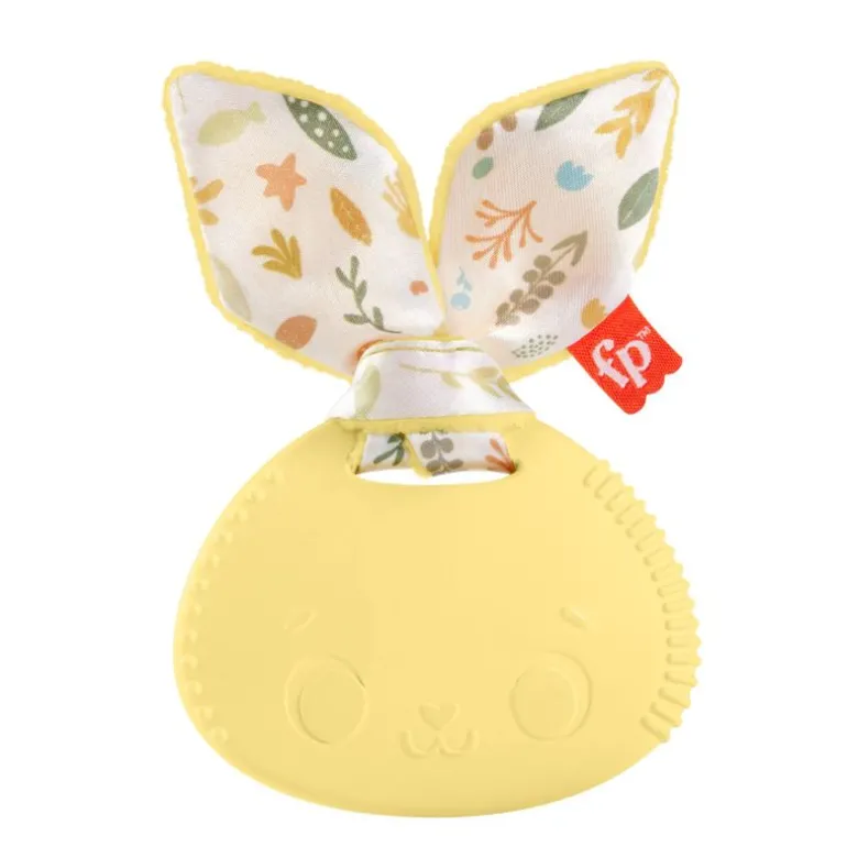 Juguetes para Bebés Fisher-Price Mordedera Conejito con Orejas Suaves
