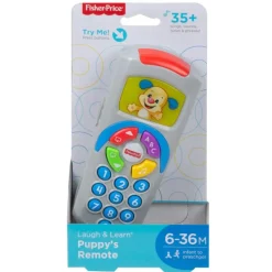 Juguetes para Bebés Fisher-Price Control de Remoto de TV de Perrito
