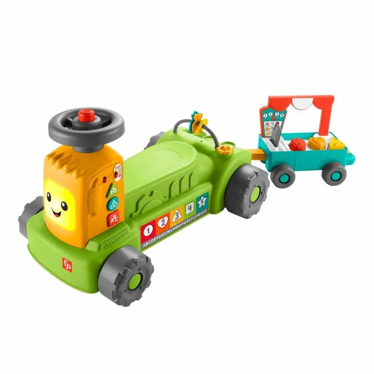 Juguetes para Bebés Fisher-Price Tractor de Aprendizaje 4-1