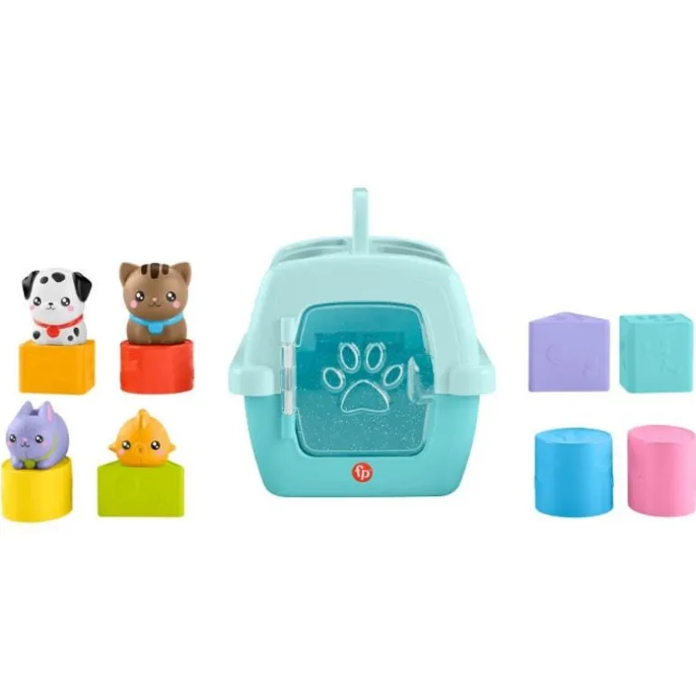 Juguetes para Bebés Fisher-Price Mis Bloques de Mascotas