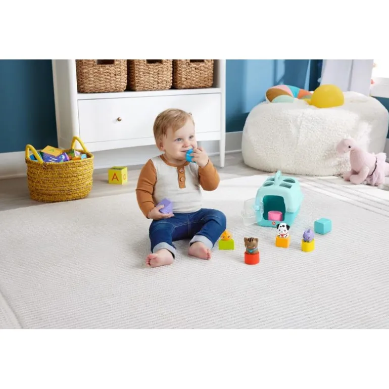 Juguetes para Bebés Fisher-Price Mis Bloques de Mascotas