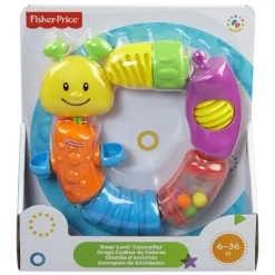 Juguetes para Bebés Fisher-Price Oruga Cadena de Colores