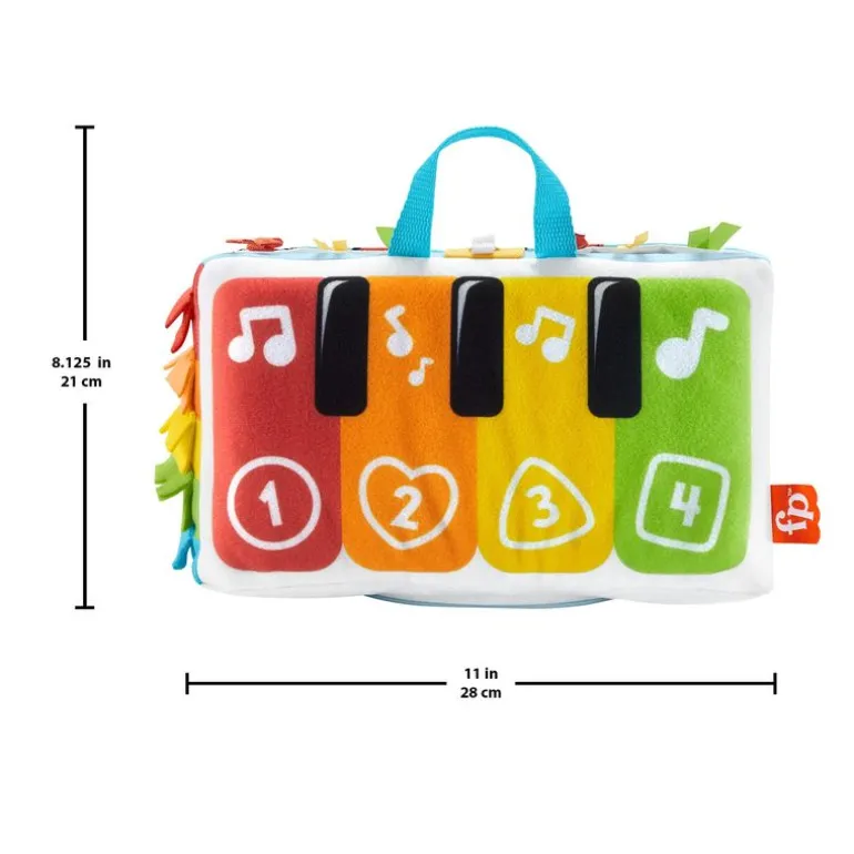 Juguetes para Bebés Fisher-Price Piano Pataditas Musical