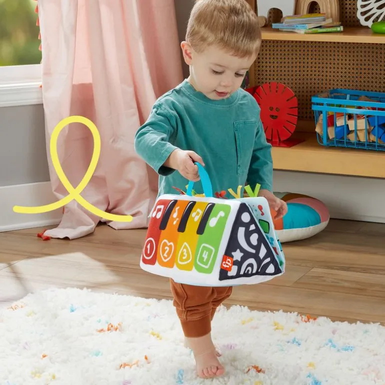 Juguetes para Bebés Fisher-Price Piano Pataditas Musical