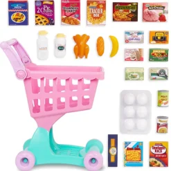Juguetes Pre Escolar Carrito del Súper con Accesorios