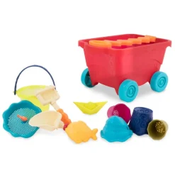 Juguetes Set de Playa Wagon Rojo