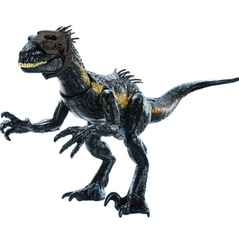 Jurassic World Dinosaurio de Colección Indo Raptor con 3 Modalidades de Ataque