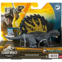 Jurassic World Dinosaurio de Colección Edaphosaurus Mordida Mortal Con Código de Realidad Aumentada