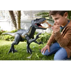 Jurassic World Dinosaurio Indo Raptor Súper Colosal Se puede Tragar hasta 20 Minifiguras *No Incluidas