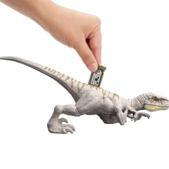 Jurassic World Animado Set de Juegos Incluye Dinosauiro, Personaje Humano y Realidad Aumentada
