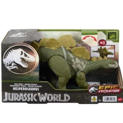 Jurassic World Dinosaurio Colección Hesperosaurus Rugido Feroz HTK69