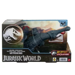 Jurassic World Dinosaurio Colección Gryposuchu Rugido Feroz HTK71