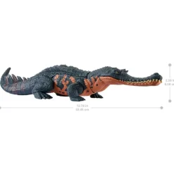 Jurassic World Dinosaurio Colección Gryposuchu Rugido Feroz HTK71