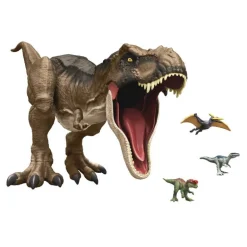 Jurassic World Dinosaurio T-Rex Súper Colosal que Emite 12 Sonidos