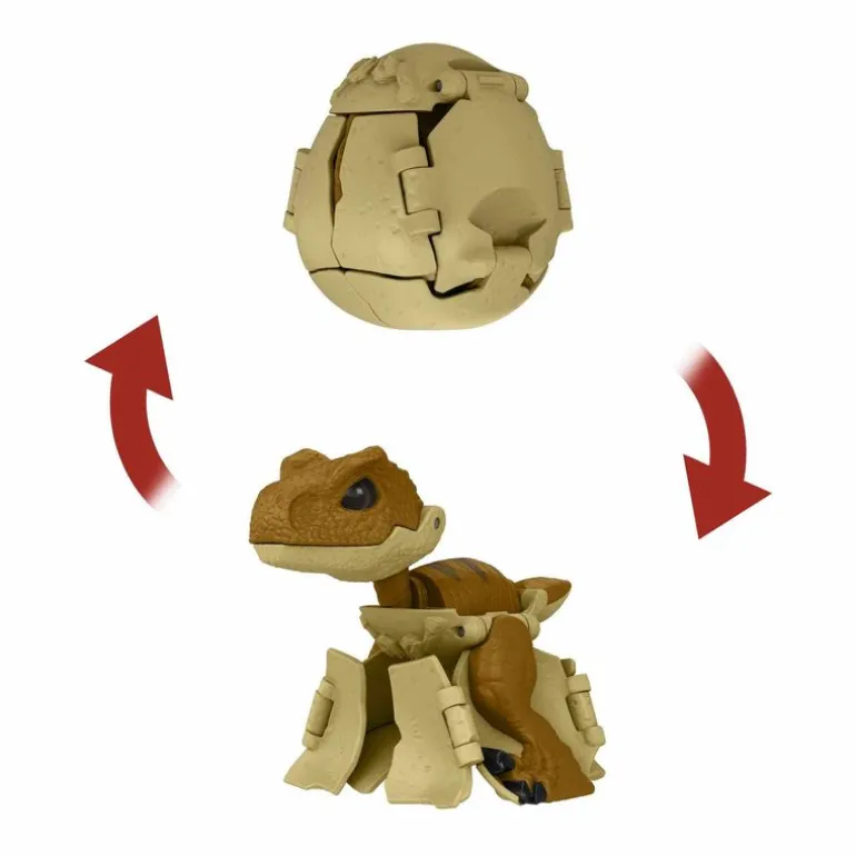 Jurassic World Dinosaurio Transformable Incubadora Velociraptor