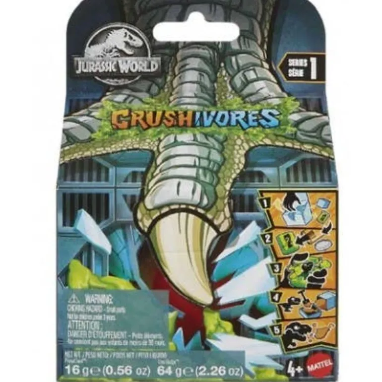 Jurassic World Dinosaurios Crushivores Sorpresa
