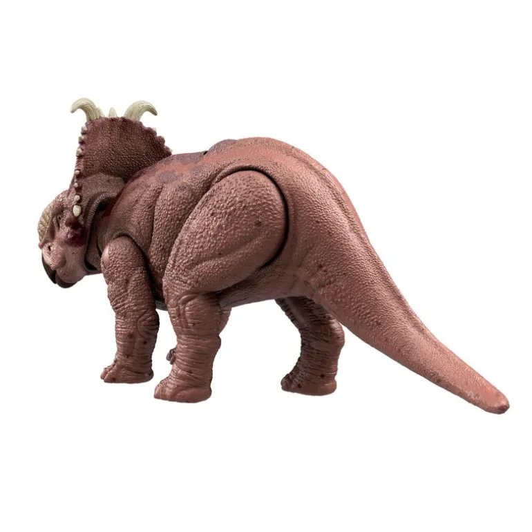 Jurassic World Dinosaurio Colección Pachyrhinosaurus Rugido Feroz HTK72