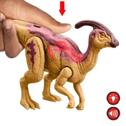 Jurassic World Dinosaurio Colección Parasaurolophus Rugido Feroz HTK75
