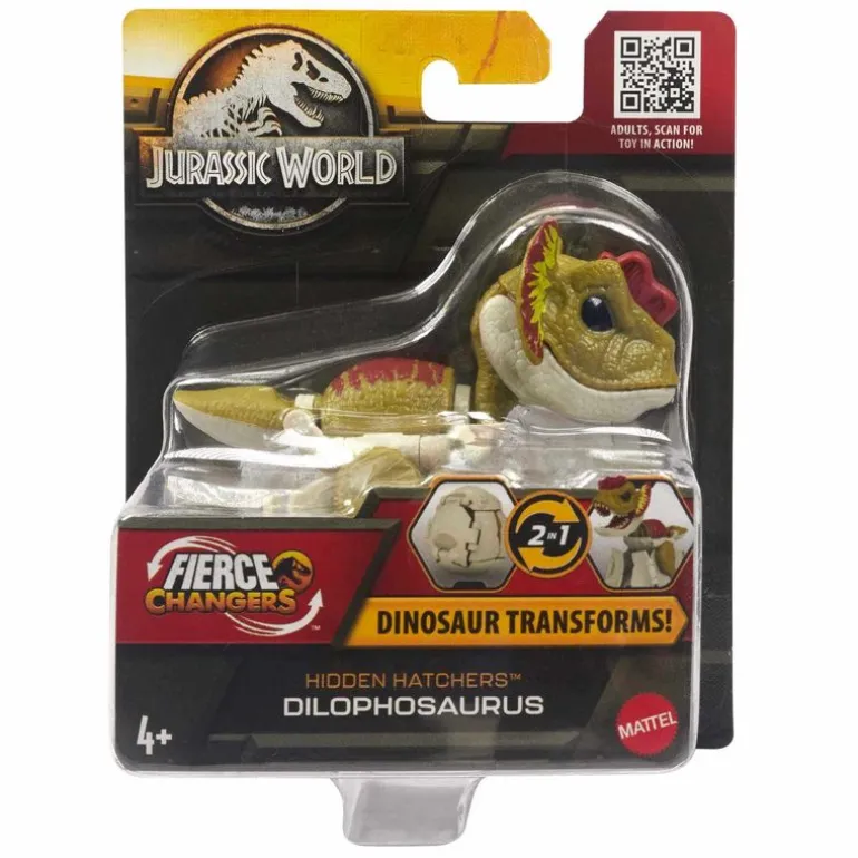 Jurassic World Dinosaurio Transformable Incubadora Dilophosaurus
