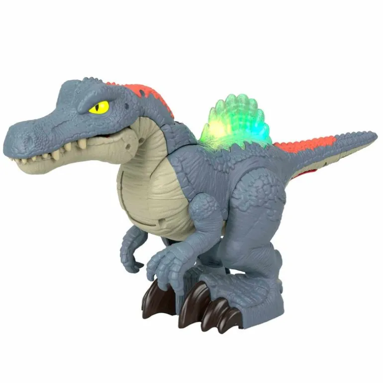 Jurassic World Imaginext Dinosaurio Spinosaurus con Luces modo Ataque
